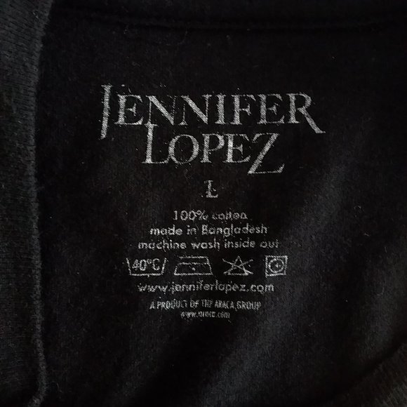 Jennifer Lopez All I Have Los Vegas black Tee - Picture 3 of 7